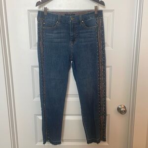 Liverpool Blue Cropped Ankle Jeans